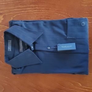 Van Heusen Soft Suede Casual Button Down Shirt